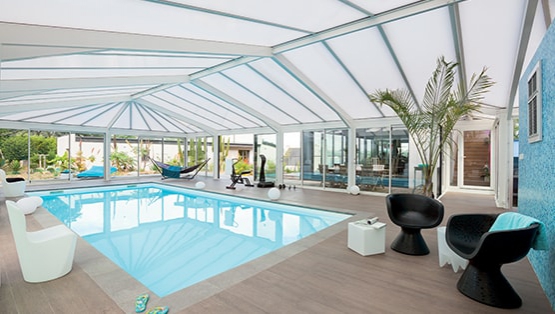 veranda piscine gustave rideau - veranda collection serenity hover